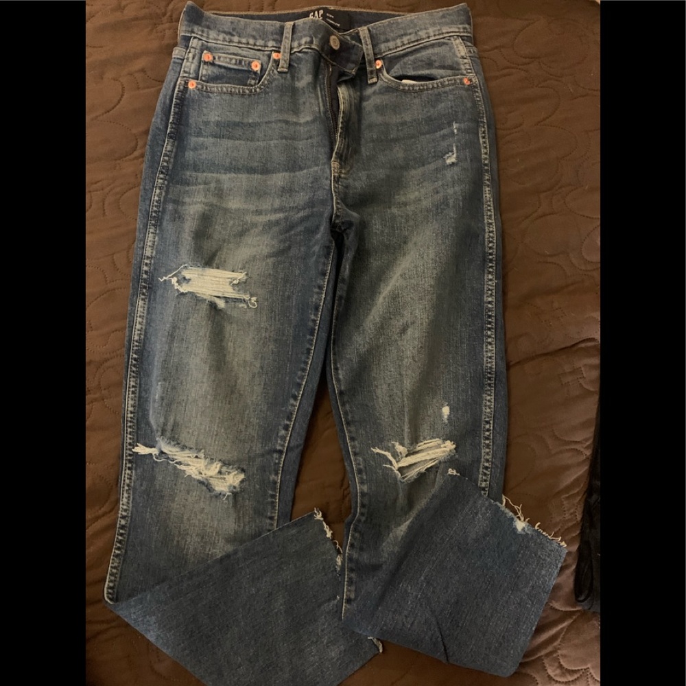 Gap ladies cigarette jeans size 4